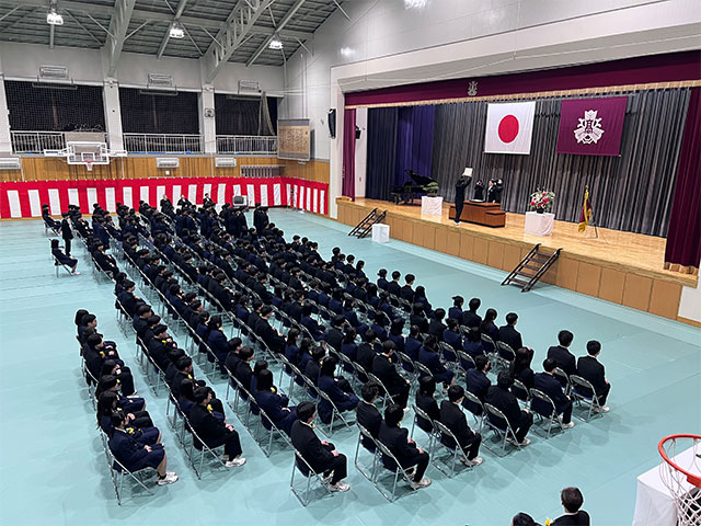 第78回卒業証書授与式